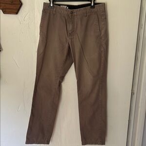Volcom Men's Tan/Brown Pants